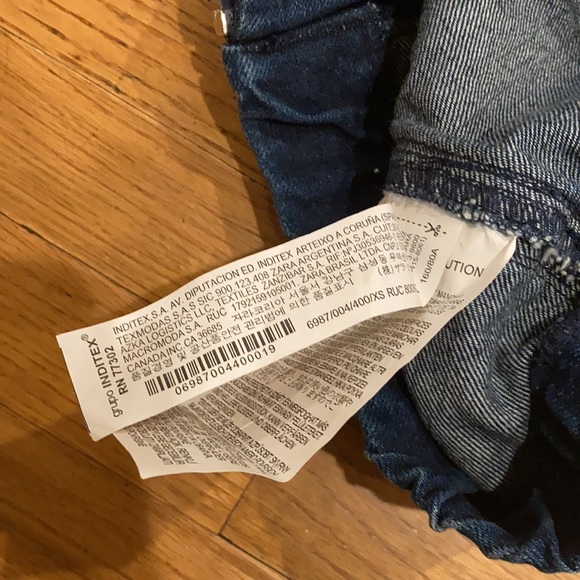 Zara TRF x IX’D Makers Denim Summer Crop Top - Picture 15 of 15